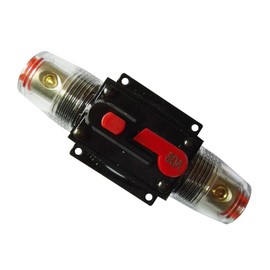 ZOOKOTO 80 Amp Circuit Breaker with Manual Reset Fuse Holder Solar Panel Fuse for Auto Car Marine Boat Stereo Switch Audio Inverter System Protection