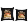 Tarantula Terrarium Design for a Pet Tarantula Dad Throw Pillow