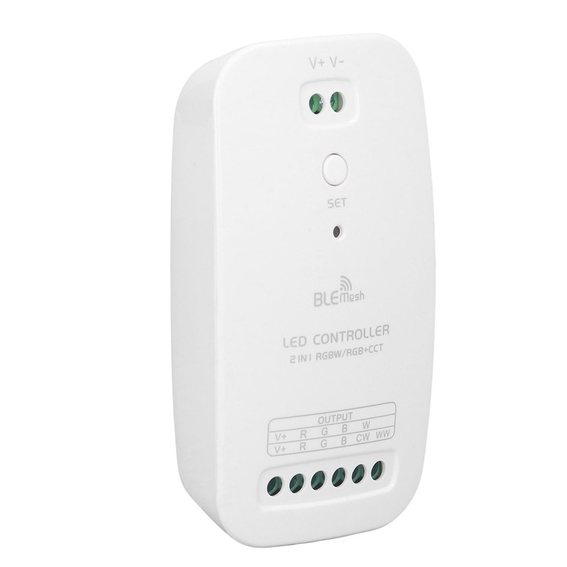 LED Controller DC9V‑24V Bluetooth Mesh RGB CCT 2 in 1