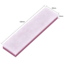 Piedra de Afilar, Dos Lados 10000 3000, Afilador Piedra, Pequeño Tamaño, para Afilar Utensilios de Cocina, Tijeras, Cortador, Afeitado (Blanco))