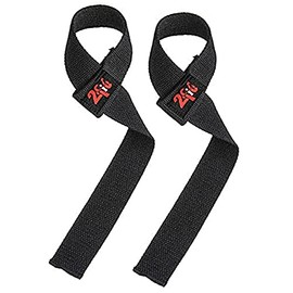 2Fit Lifting Wrist Cotton Straps for Weightlifting, Bodybuilding, Powerlifting,Deadlifting and Strength Training Workout - Anti-Slip & Heavy-duty Stitching - Durable Deadlift Straps for Gym Lifting Support Workout Cushions Wrists