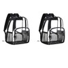 BORMELUN Clear Backpack Transparent Bookbag See-Through Stadium Concert approved Men