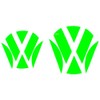 G7 Emblem Corners Inlays Film Sticker Perfect Fit - Finest