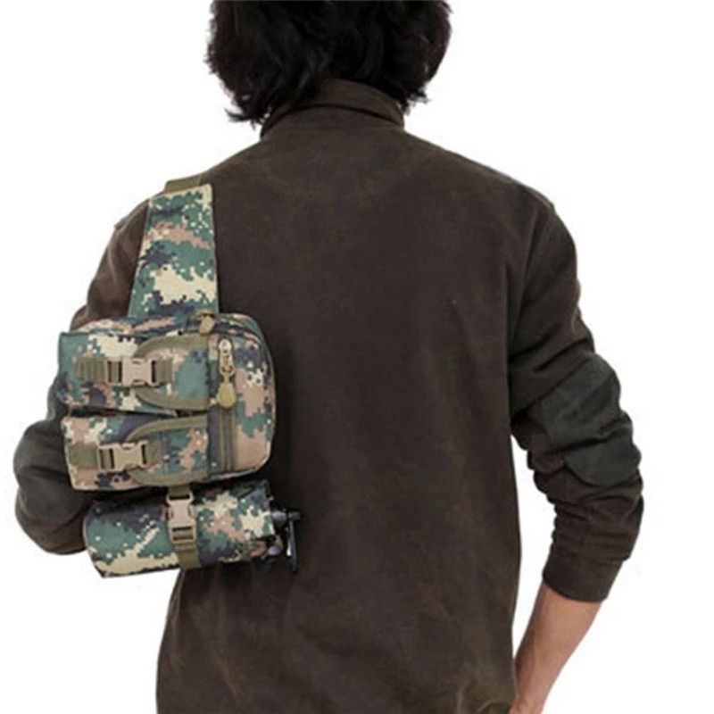 Waist Pack Pouch with Water Bottle Pocket Holder Waterproof Fanny