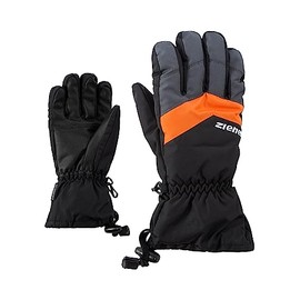 Ziener Children's Lett AS Glove Junior Ski Gloves, Winter Sports | Waterproof, Breathable, black, 7