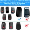 MEDZUK Key Case Compatible with Toyota CHR 2024-2025 2026 Car