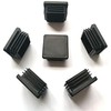 8 Pack 1 3/4 Inch (45mm) Square Plastic Plugs, Insert
