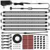 Litever LED Safe Lighting Kit. Door Control Activated. 6 pcs