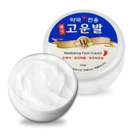 Wellbeing Health Fine Foot Cream 100g Foot Care Cream Heel Moisturizing Dead Skin Care D / 웰빙헬스 고운발 크림 100g 풋케어 크림 발 뒤꿈치 보습 각질관리 D
