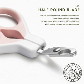 Lesfit Cat Nail Clippers, Professional Pet Nail Trimmers Claw Scissors for Small Breed Dog, Kitten, Rabbit, Bird, guinea pig and Small Animals