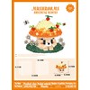 Jam Mushroom Mini Cute Mushroom Animals Building Toy Set Adorable