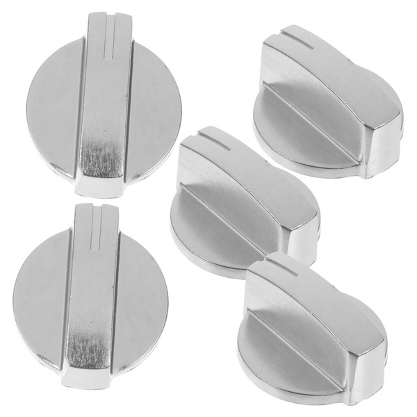 Hohopeti 5 Piezas perilla de interruptor de metal perilla de