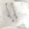Star Long Tassel Dangle Earrings for Women Shooting Star Earrings