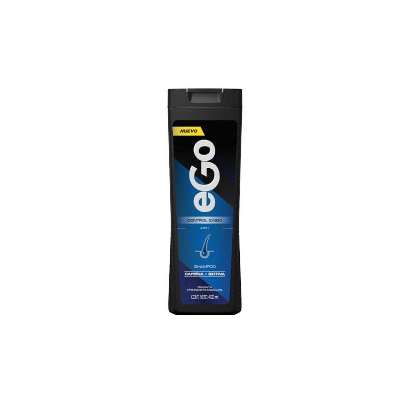 EGO FOR MEN Shampoo Control Caida 2 en 1 400ml