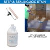 Concrete Acid Stain | Aqua Blue 1 Gallon