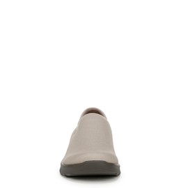 BZees Womens Getaway Slip On Simply Taupe Shimmer 6 M