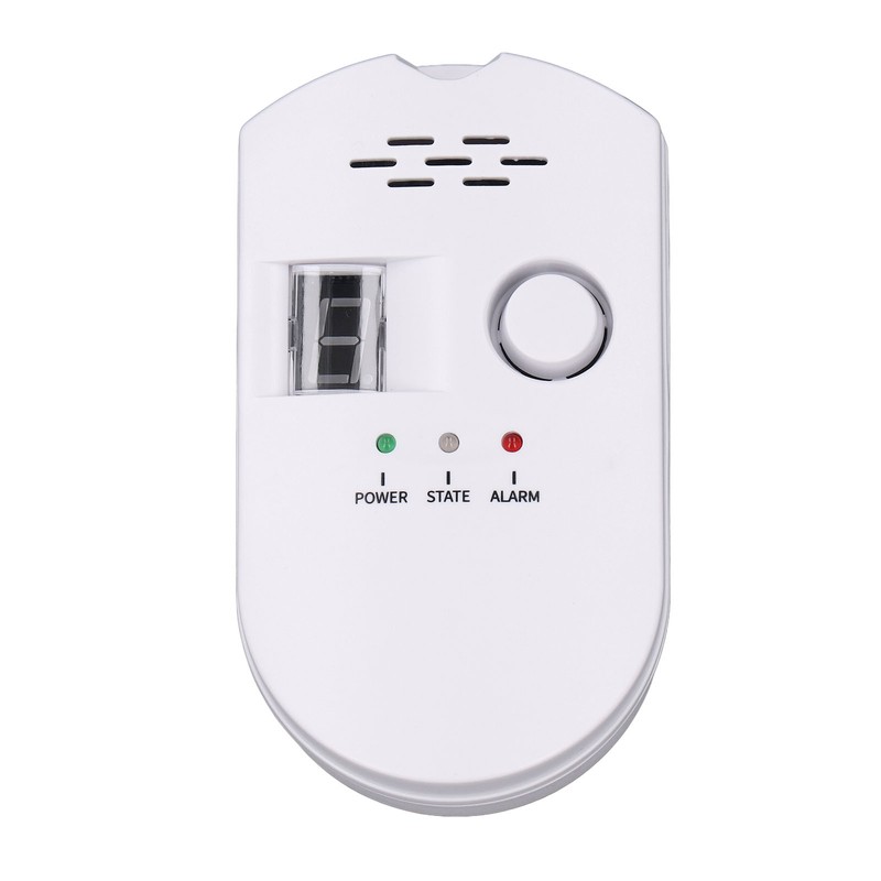 Natural Gas Detector Plug In Ultra Sensitive Digital Display Flammable