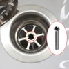 Oiieco M12 x 70 mm Kitchen Sink Basket Strainer Screw,