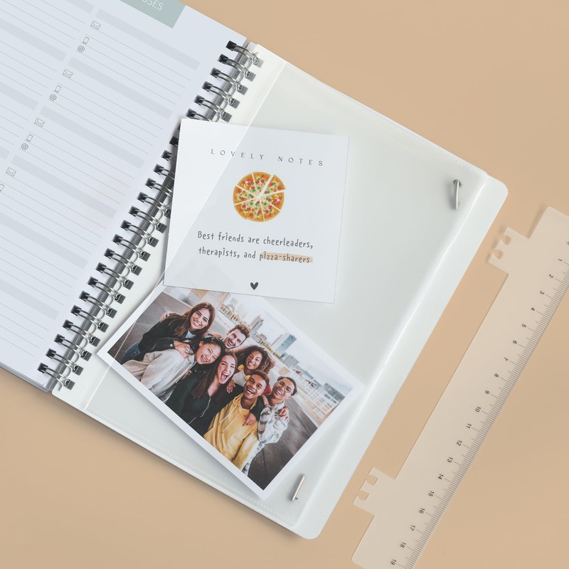 BRUNNEN School Calendar 2025/2026 "Little Plants" | A5, Plastic