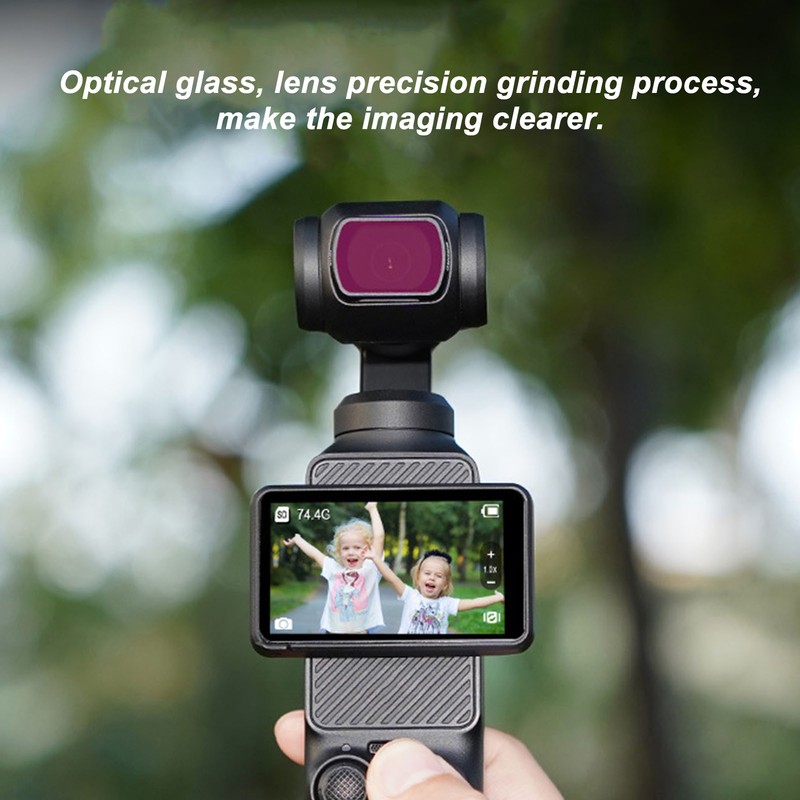 Black Mist Filter Optical Glass Aluminum Double Sided Multilayer Nano
