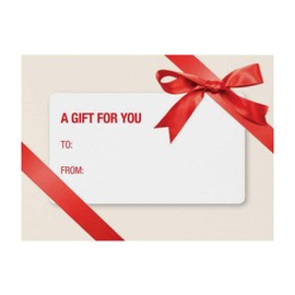 LUXPaper #17 Mini Envelopes in 70 lb. Red Bow for 2 9/16 x 3 9/16 Cards, Printable Envelopes for Gift Cards and Thank You’s, with Moistenable Glue, 1,000 Pack, Envelope Size 2 11/16 x 3 11/16 (Red)