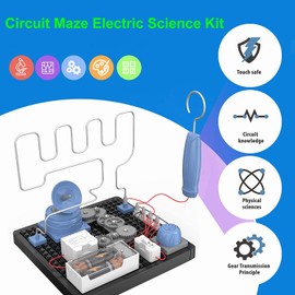 Educational Toys Science Kit for Kids Ages 8+,STEM Toy Cause and Effect Toys Engineering Building Toys,Construction Toys Learning Toys Exploration Set Birthday Gift for 8-12 Year Old Boys & Girls