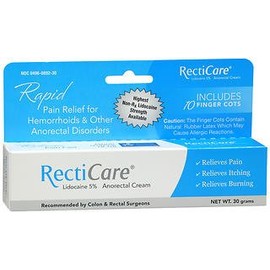 RectiCare Anorectal Cream, 30 grams (Pack of 4) by Recticare