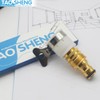 TAOSHENG Universal Mixer Tap Connector, Brass 1/2 & 3/4 Inch