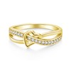 STARCHENIE Infinity Heart Ring for Women 925 Sterling Silver 18k