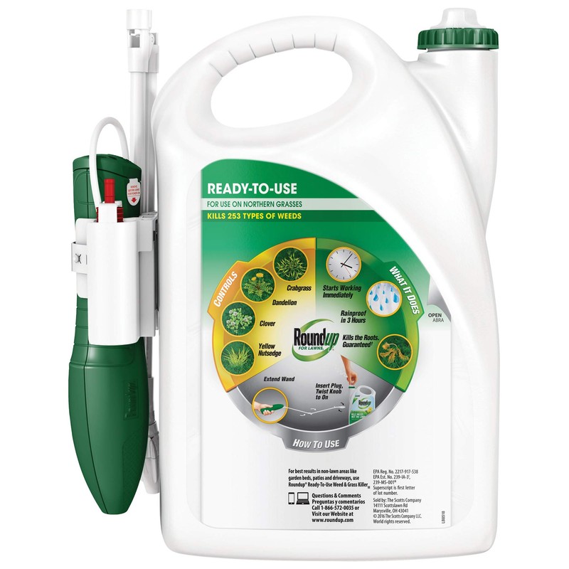 Roundup For Lawns1 Ready to Use - All-in-One Weed Killer
