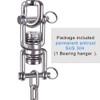 BeneLabel Dual Hanging Rings Hammock Swing Hanger, Swivel Stainless Steel
