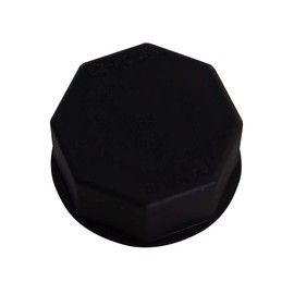 EZ-POUR Solid Base Cap Replacement Gas Tank Cap (Fine Thread) 2 PACK (B3)