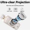 YAETCHiEA Car door puddle light, Logo projector light No fade