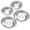 Premium Drip Pan Electric Stove Burner Covers for Whirlpool, Maytag,
