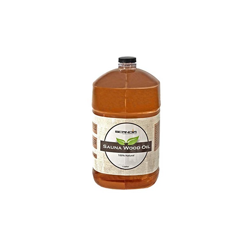 Scandia All Natural Sauna Wood Oil for Restoring and Protecting