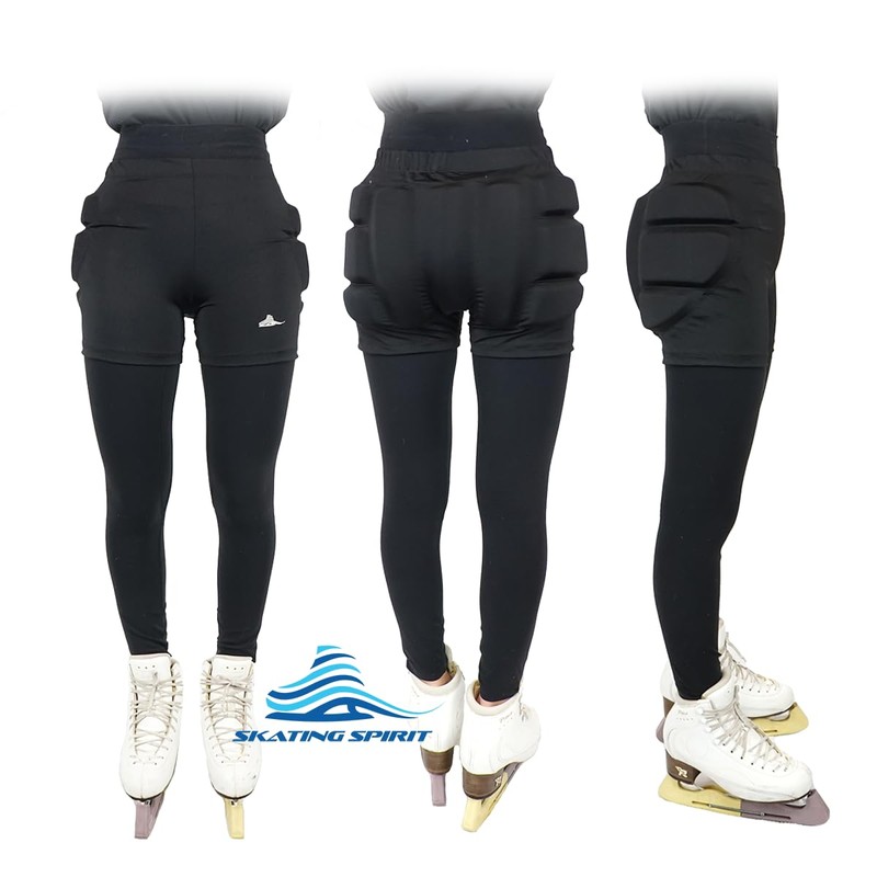 Skating Spirit Padded Shorts Protective Crash Pants Tailbone Hip Butt
