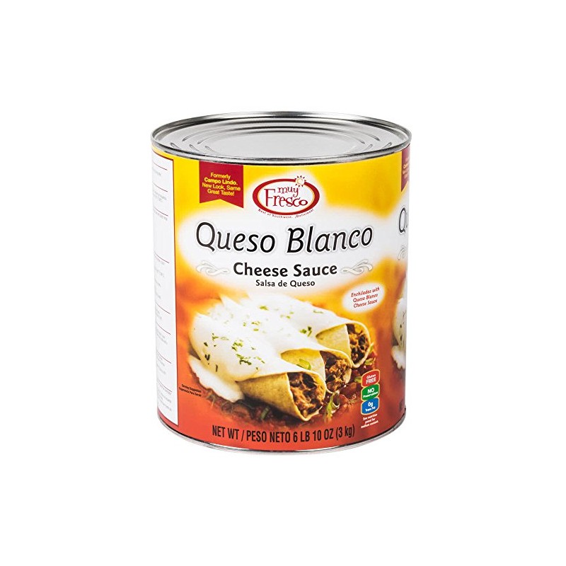 Muy Fresco Queso Blanco Mild White Cheese Sauce #10 Can