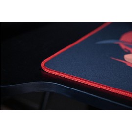 Konix Naruto Shippuden Mauspad Gaming XXL 90 x 46 cm - Rutschfeste Mikrofaser-Oberfläche - Gummi - Motiv Naruto Hermitenmodus - Schwarz