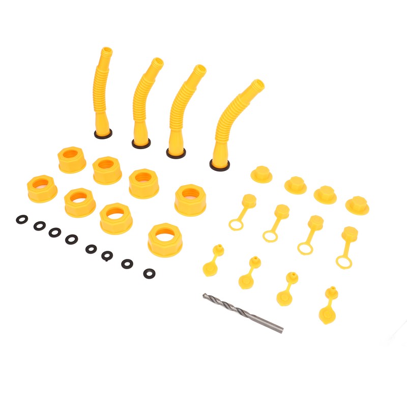 Gas Can Spout Replacement Kit 8mm Drill Bit Anti Overflow