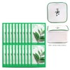 Innisfree Energy Mask Green Tea 20 sheets + Play Green Cosmetic Pouch (Green) / 이니스프리 에너지 마스크 그린티 20매+플레이그린 화장품 파우치 (그린)