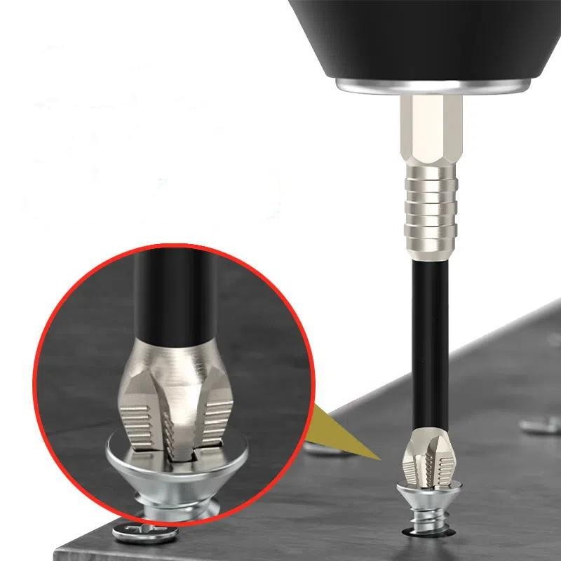 5-pack titanium alloy impact non-slip cross head super hard magnetic