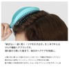 NuWayBrush Double Seat, Black Cherry, Tangle-free Brush, Fits Your Head,