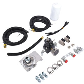 Fuel Filter Bowl Regulated Return Kit Replacement for Ford F250 F350 E350 7.3L Powerstroke OBS Trucks 1994 1995 1996 1997 AKWH