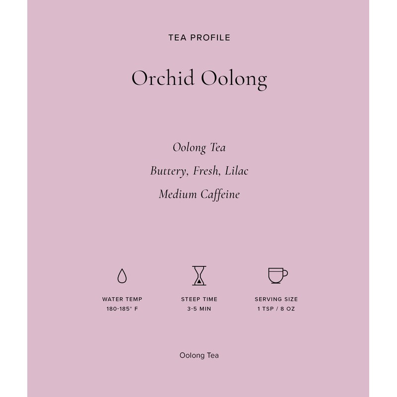 Art of Tea | Orchid Oolong Tea Bags | 50