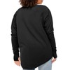 Women's Plus Size Long Sleeve Tunic Top Crew Neck Summer