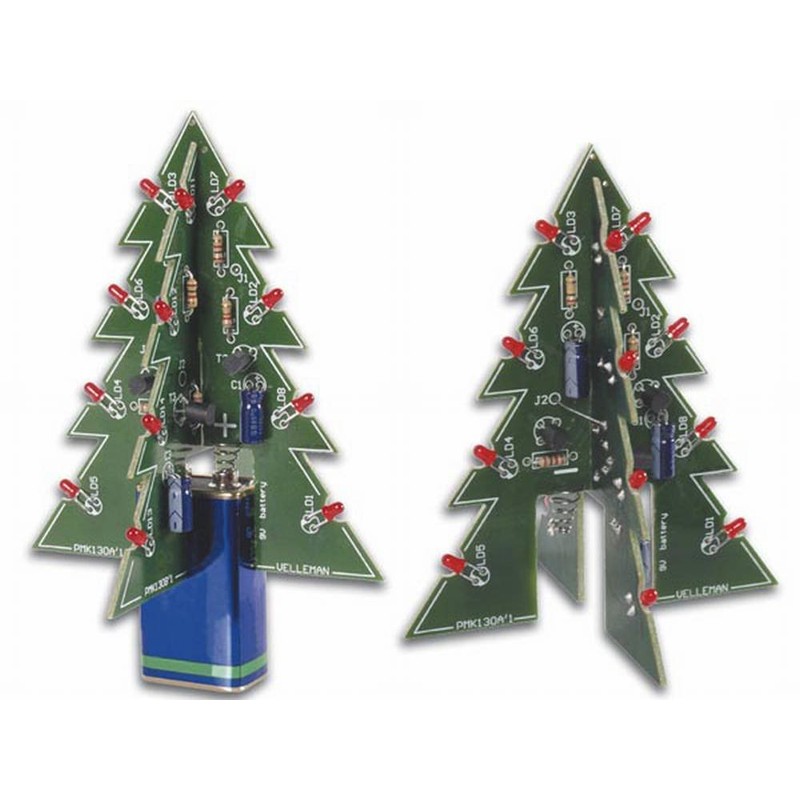 VELLEMAN - MK130 MiniKits 3-D Christmas Tree, 840269