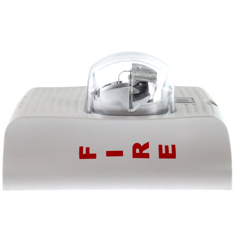 System Sensor Stobe, Wall, Standard Candela, White