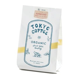 TOKYO COFFEE Tokyo Coffee Espresso Blend Organic Coffee Beans, 7.1 oz (200 g)
