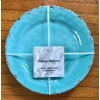 Tommy Bahama x4Tommy Bahama Melamine LARGE Rustic Edge DINNER PLATES.