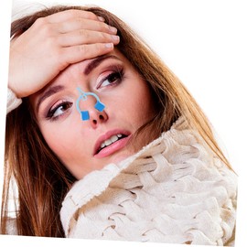 NOLITOY 12pcs Household Nose Portable Nose Stoppers for Breathing Exercises Convenient Plugs for and Bleed Management